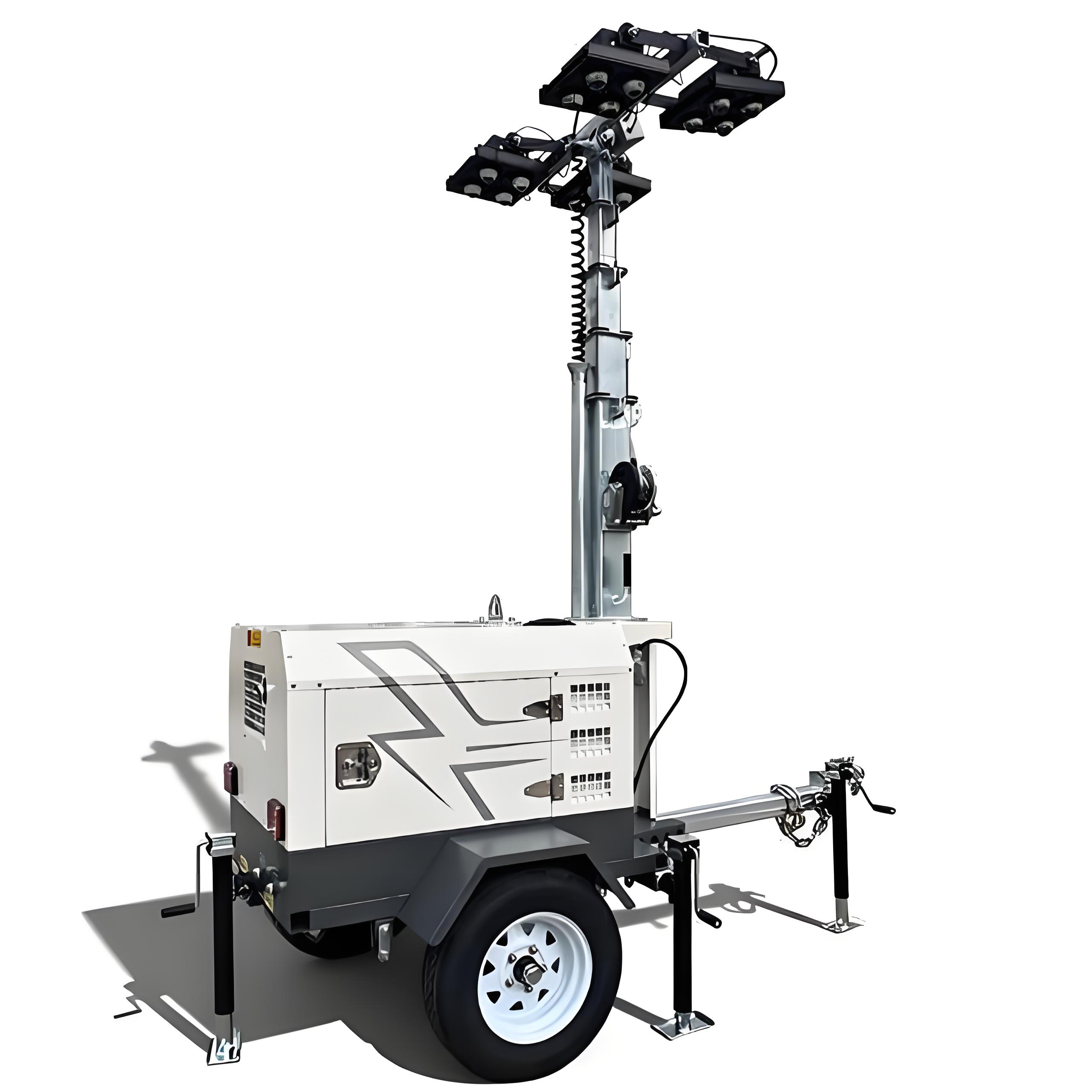 Manually Elevated Light Tower